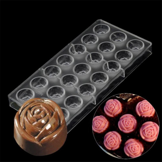 Flower shop chocolate molds